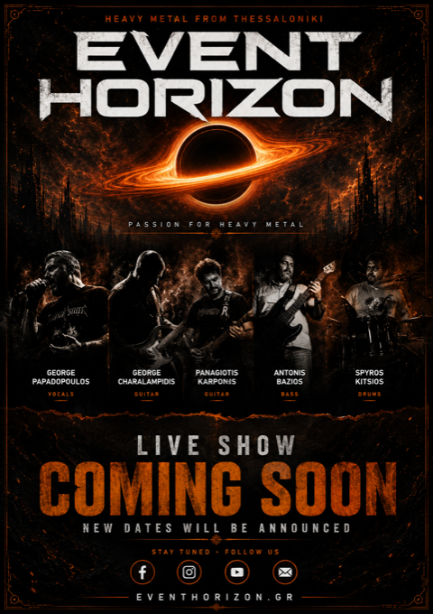 Event Horizon live show coming soon poster